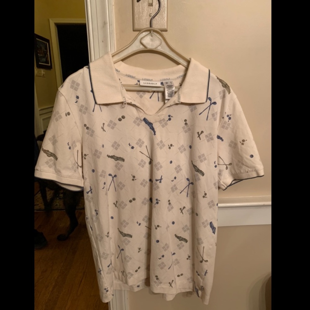 Golf pattern polo